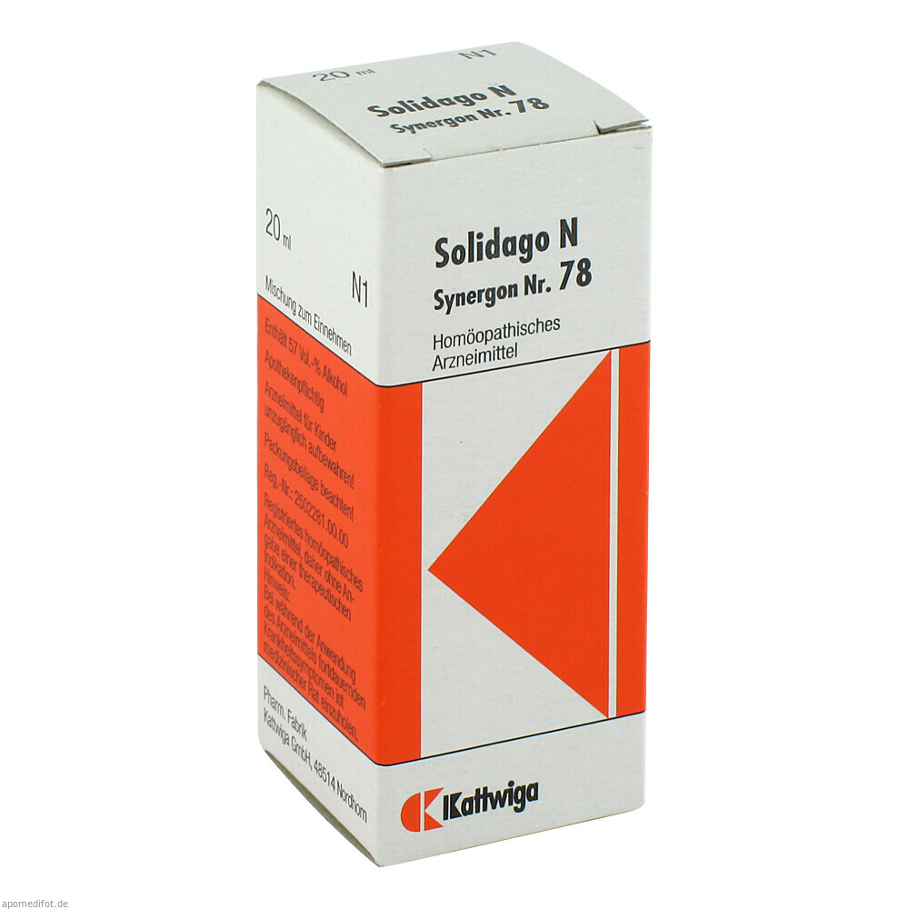 SYNERGON KOMPL SOLIDAG N78 20ml (KATTWIGA)