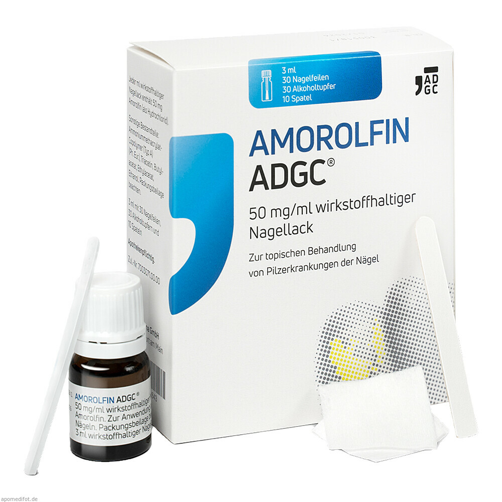 AMOROLFIN ADGC 50MG/ML NAW 3ml (ZENTIVA PHARMA)