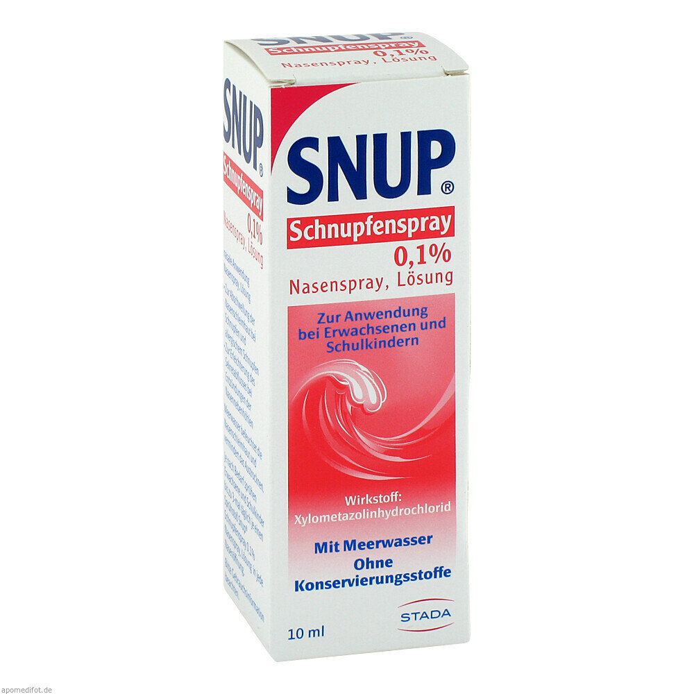 SNUP SCHNUPFENSPRAY 0.1% 10ml (STADA CONSUMER HEALTH)