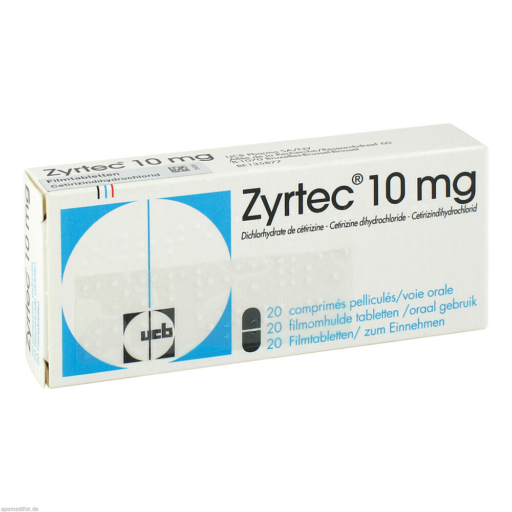 ZYRTEC B 20St (DOCPHARM)