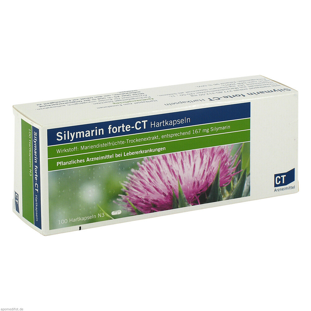 SILYMARIN FORTE - CT HART 100St (RATIOPHARM)