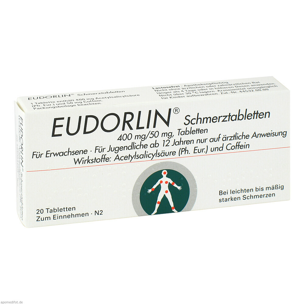 EUDORLIN SCHMERZTABLETTEN 20St (BERLIN CHEMIE)