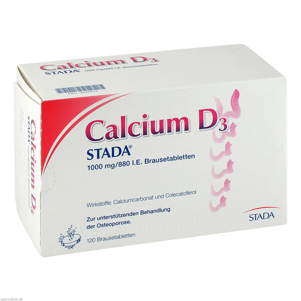 CALCIUM D3 STADA1000MG/880 120St (STADA CONSUMER HEALTH)