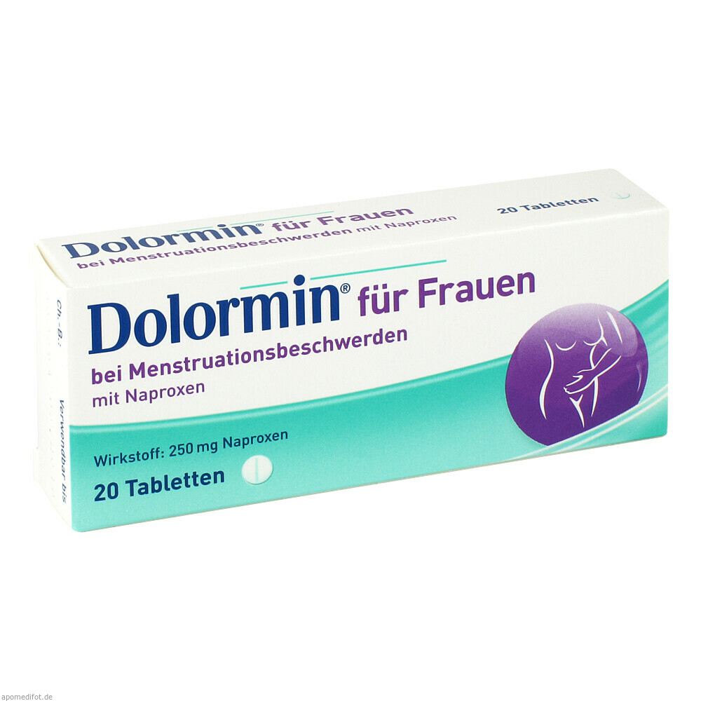 DOLORMIN FUER FRAUEN 20St (JOHNSON & JOHNS. OTC)