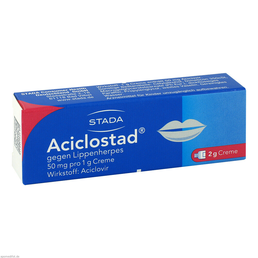 ACICLOSTAD GEG LIPPENHERP 2g (STADA CONSUMER HEALTH)