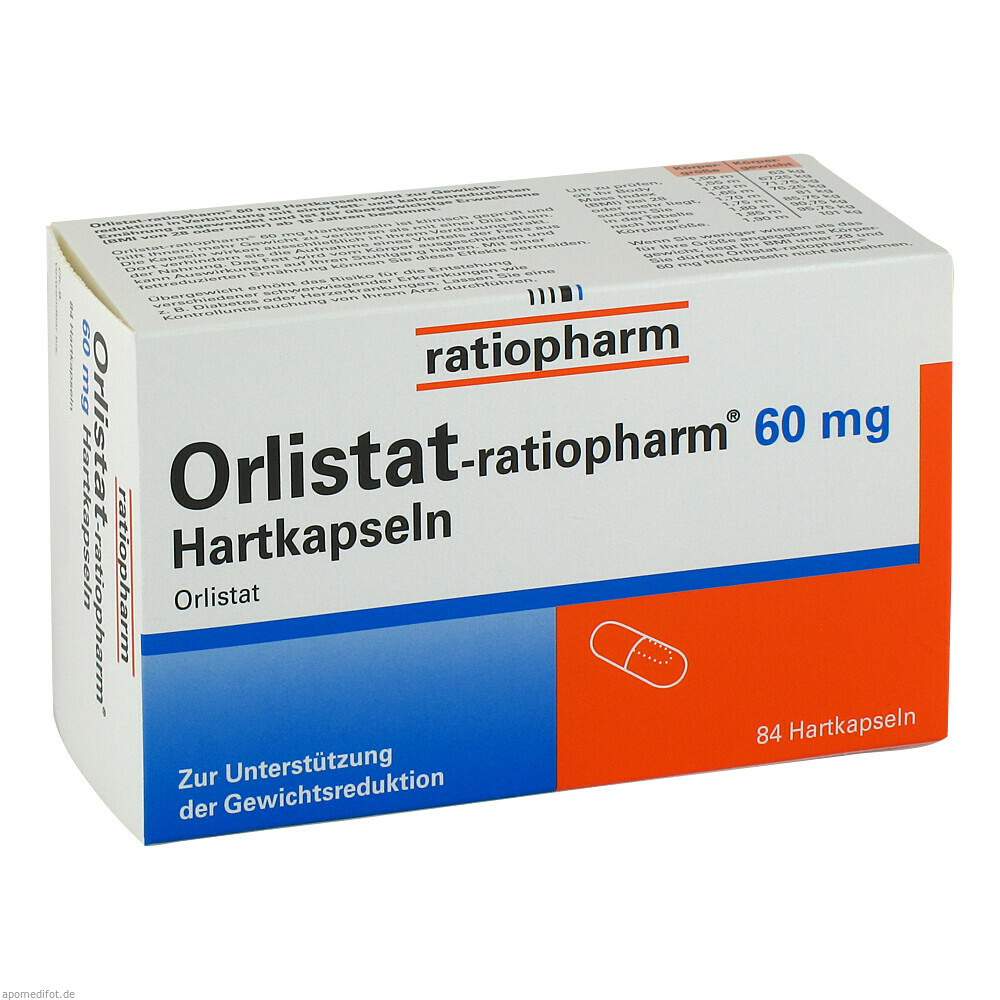 ORLISTAT RATIOPHARM 60 MG 84St (RATIOPHARM)