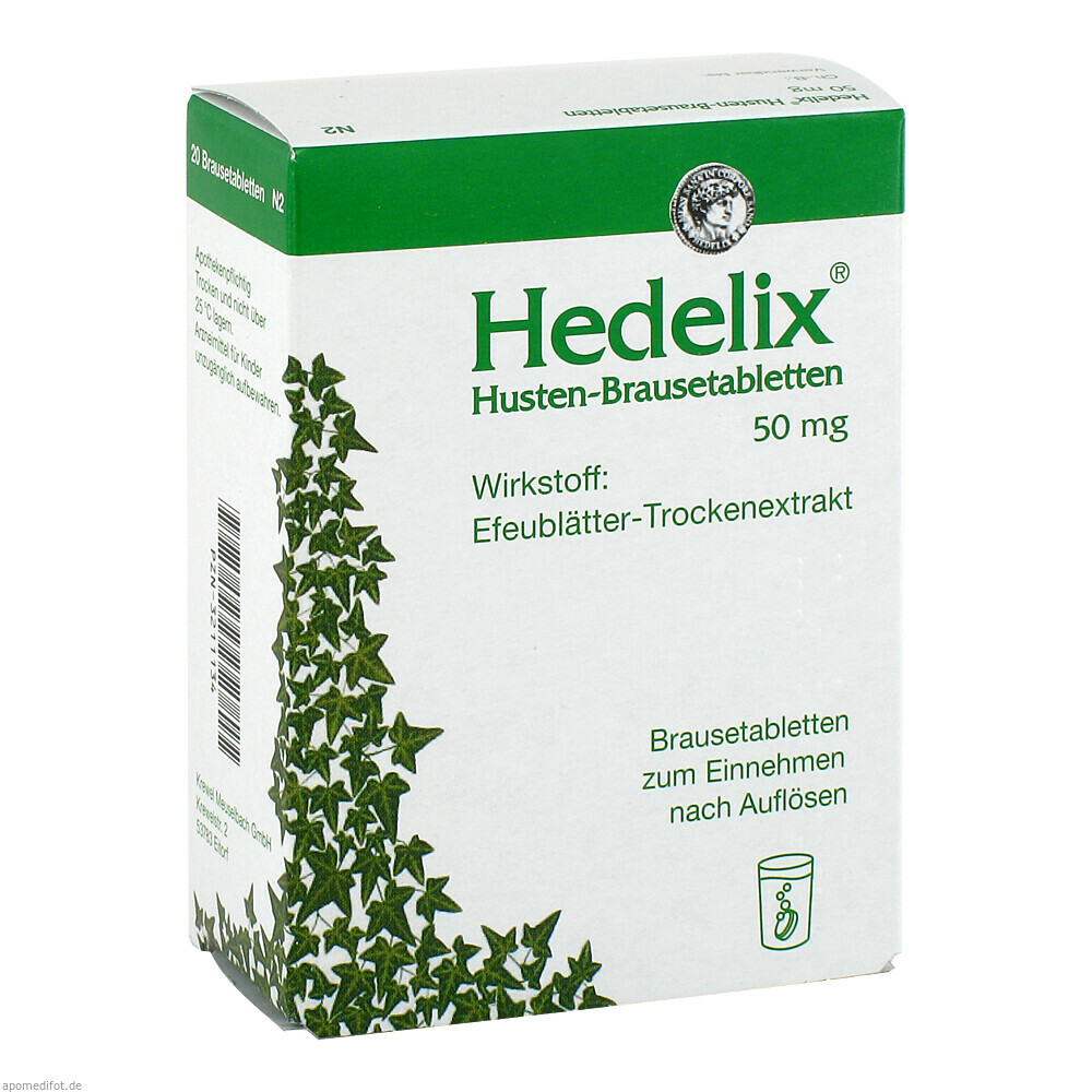 HEDELIX HUSTEN BRAUSETABL 20St (KREWEL MEUSELBACH)