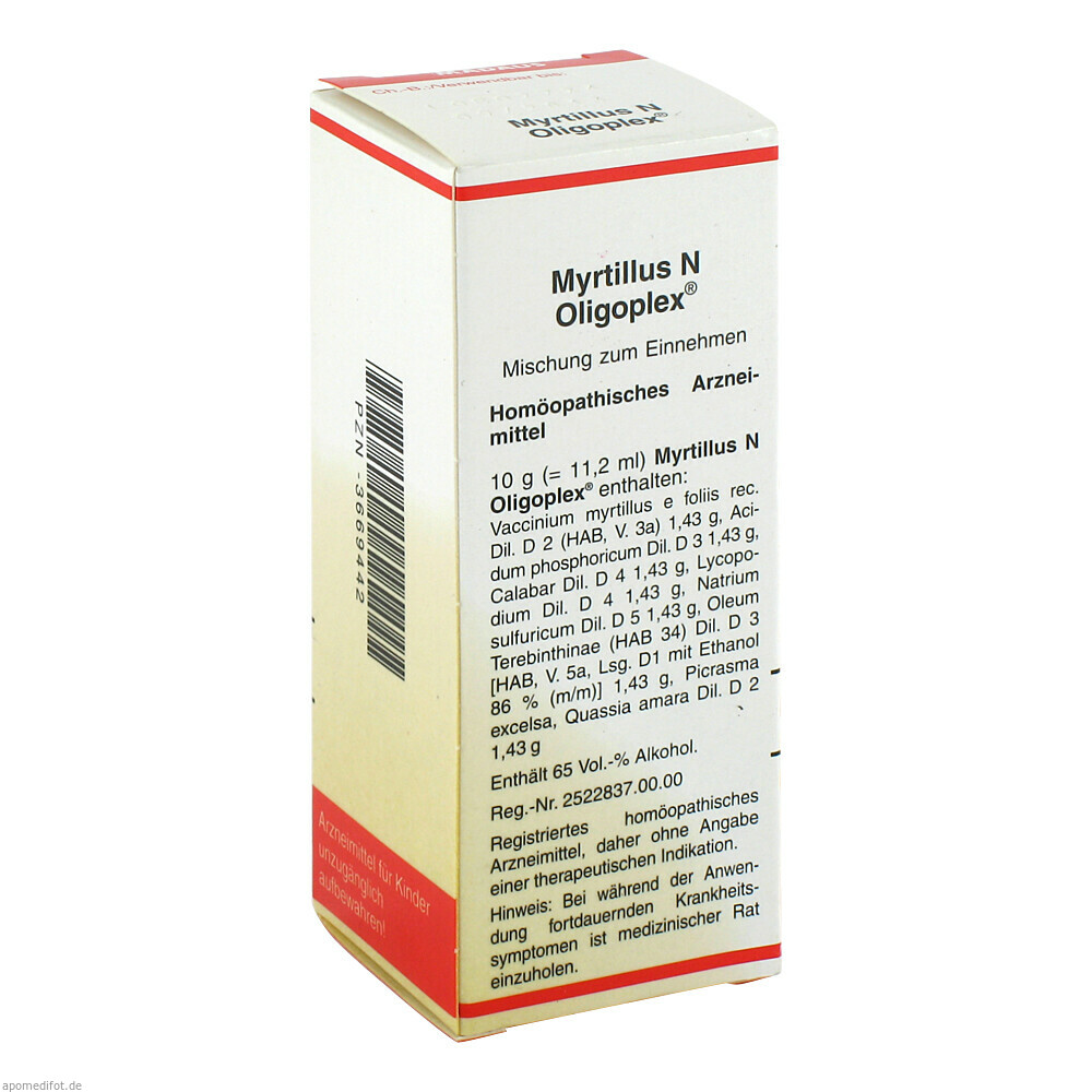 MYRTILLUS N OLIGOPLEX 50ml (VIATRIS HEALTHCARE)