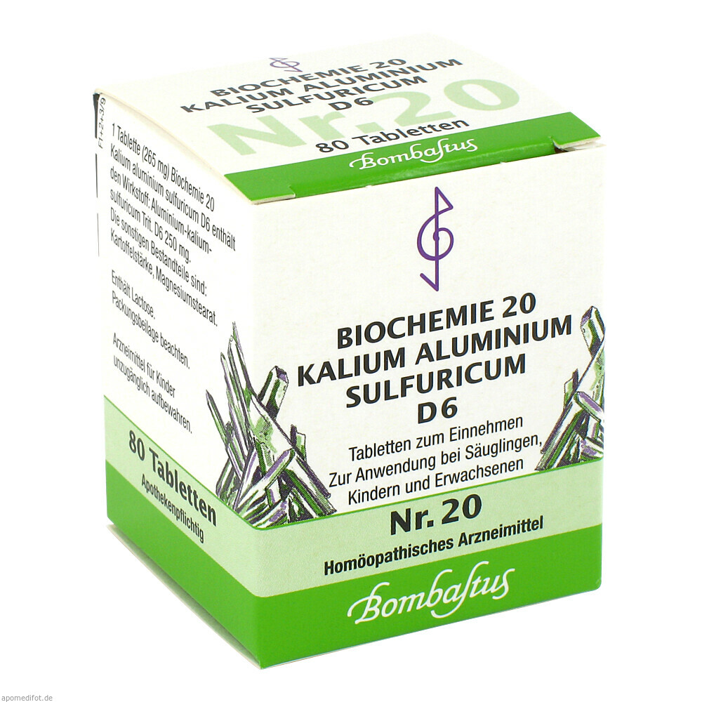 BIOCHEMIE 20KAL ALU SU D 6 80St (BOMBASTUS)