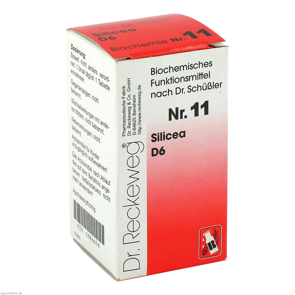 BIOCHEMIE 11 SILICEA D 6 200St (RECKEWEG)