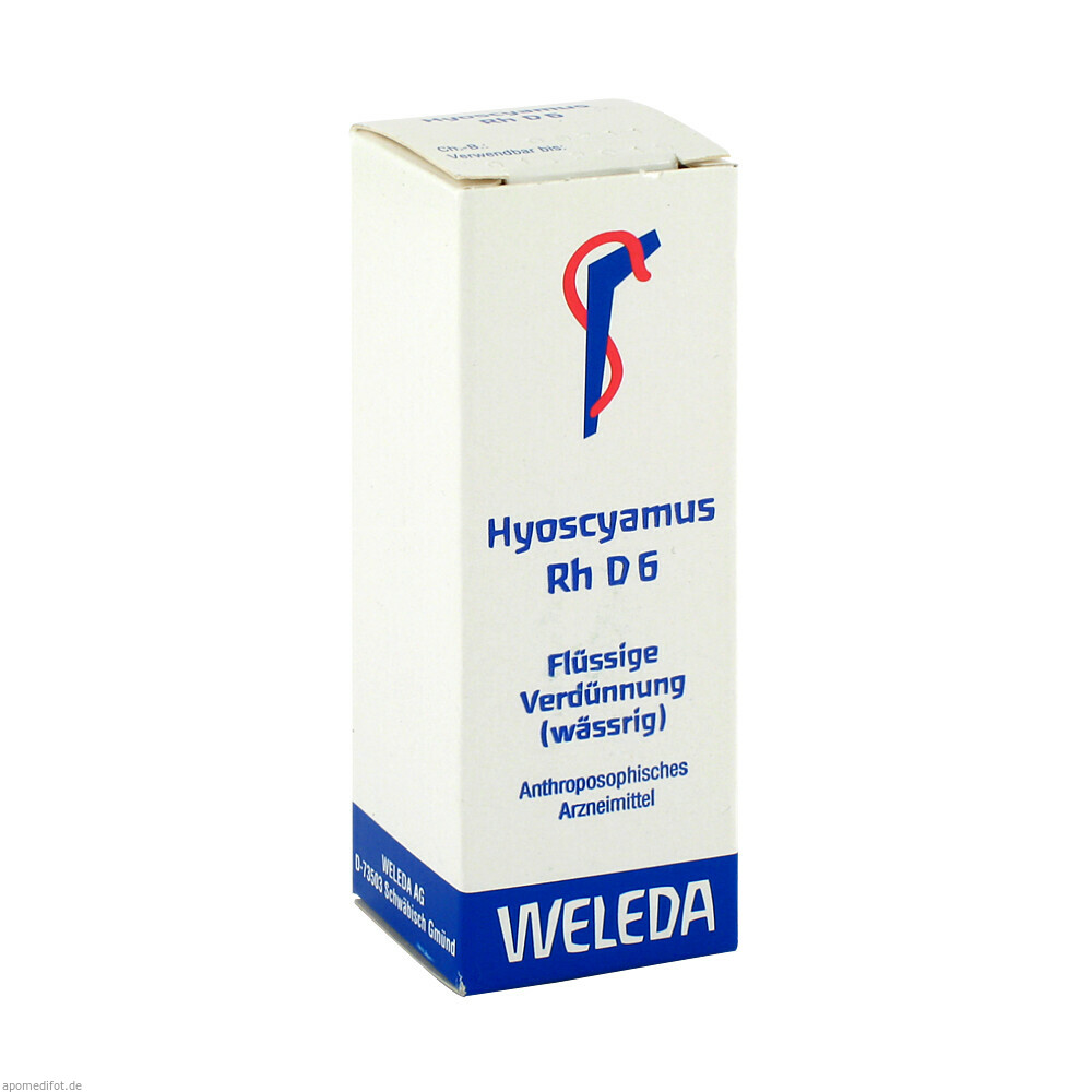 HYOSCYAMUS RH D 6 PL TOT 20ml (WELEDA)