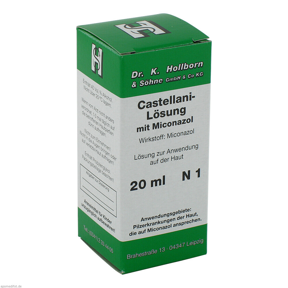 CASTELLANI M MICONAZOL 20ml (HOLLBORN)