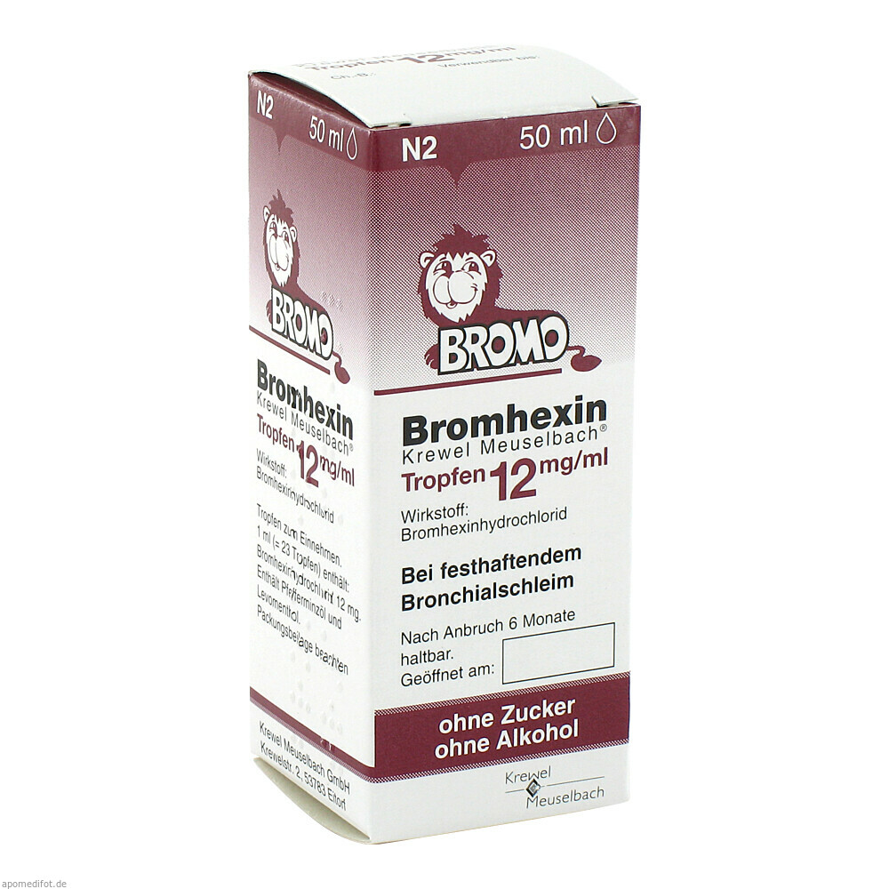 BROMHEXIN K M TRF 12MG/ML 50ml (HERMES)