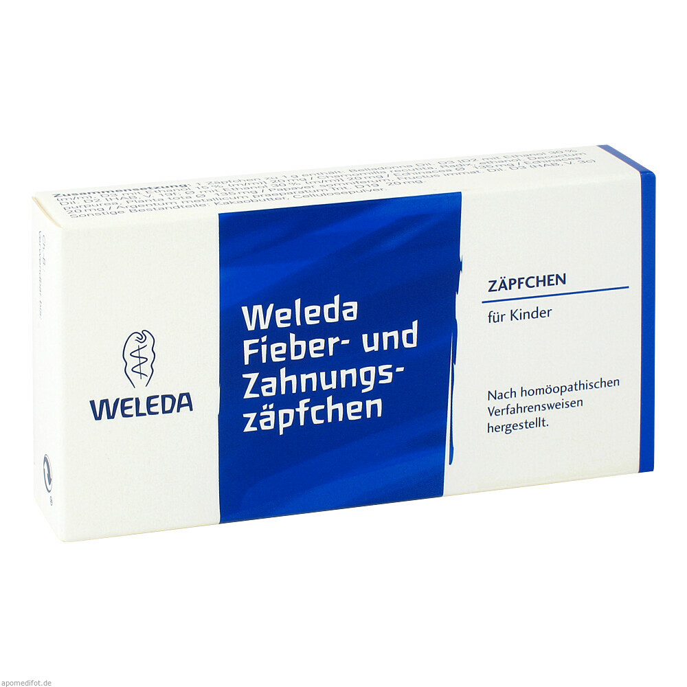 FIEBER U ZAHNUNGS 10St (WELEDA)