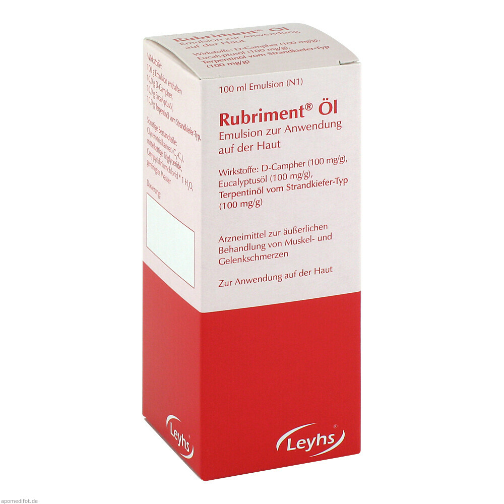 RUBRIMENT OEL 100ml (LEYH PHARM)