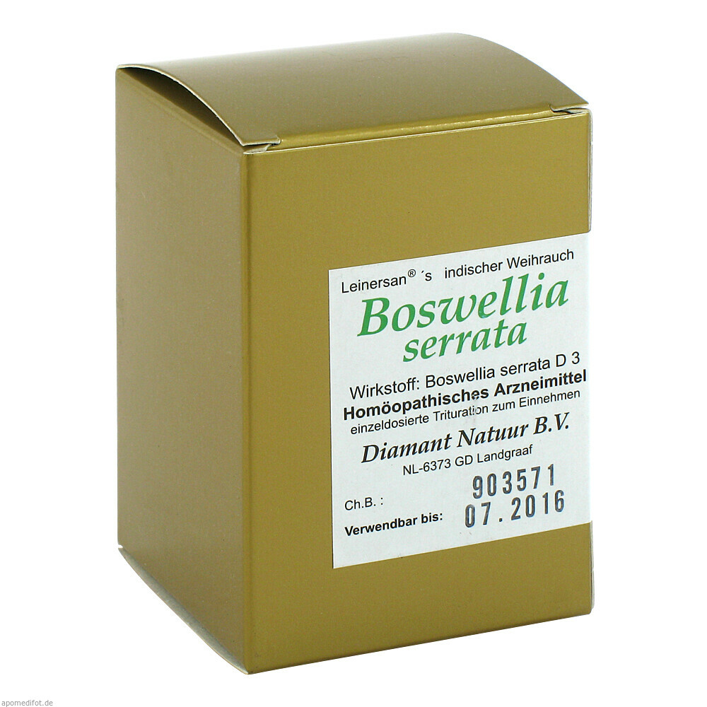 BOSWELLIA SERRATA L IND WE 60St (DIAMANT NATUUR TSCHECH)