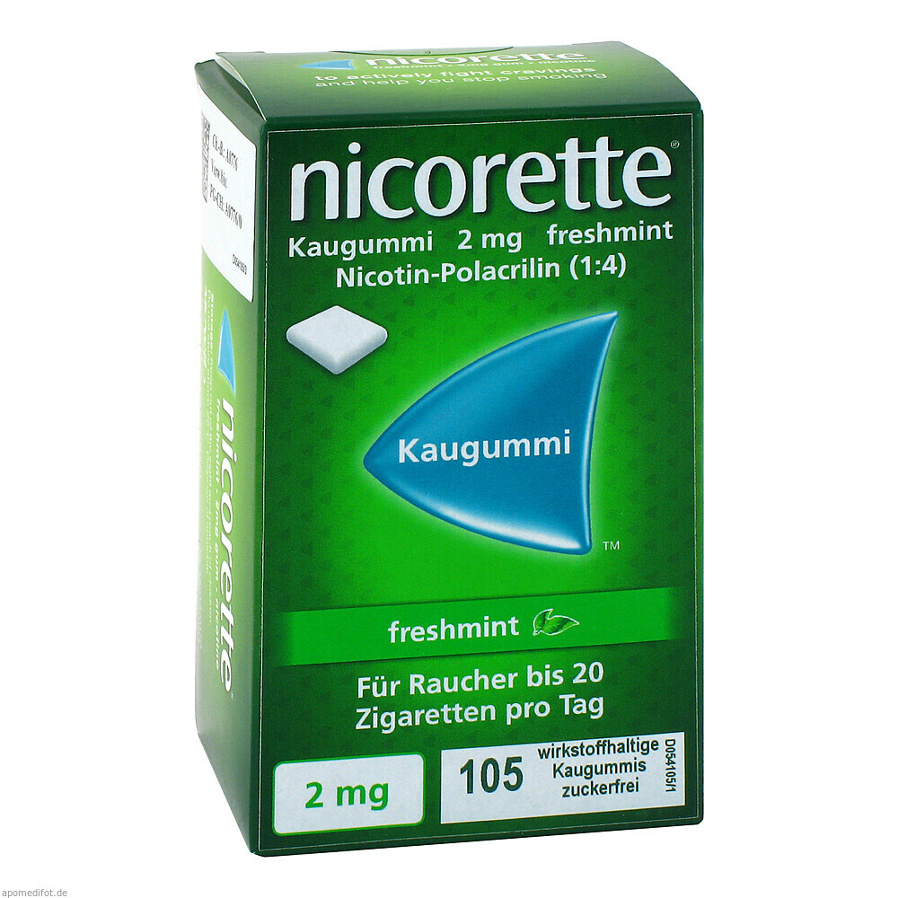 NICORETTE 2MG FRESHMINT 105St (PHARMA GERKE)