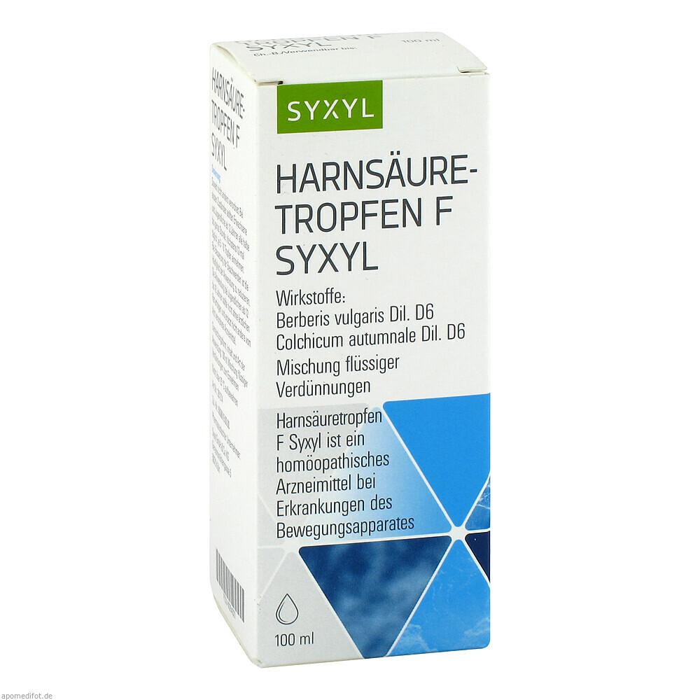 HARNSAEURETROPFEN F SYXYL 100ml (KLOSTERFRAU)