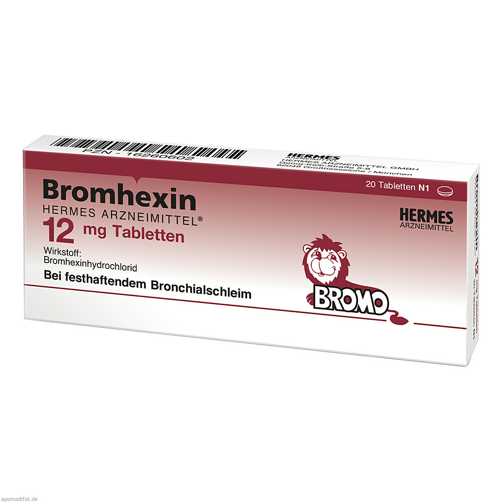 BROMHEXIN HERMES 12MG 20St (HERMES)