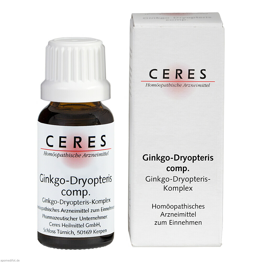 CERES GINKGO DRYOPT COMP 20ml (CERES)