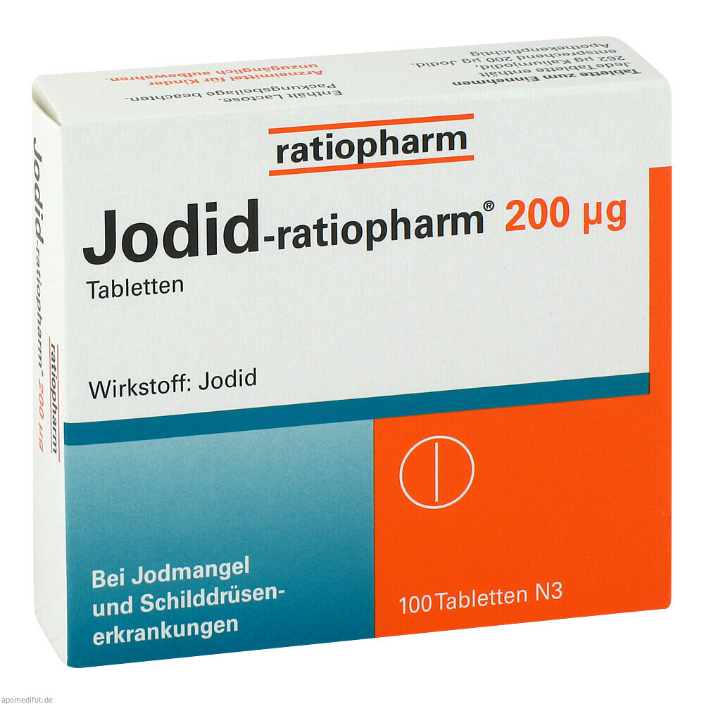 JODID RATIOPHARM 200UG 100St (RATIOPHARM)