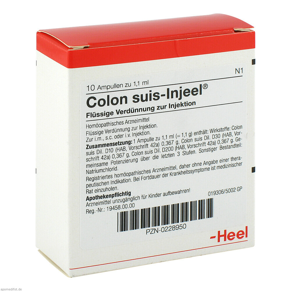 COLON SUIS INJ ORG 10St (HEEL)