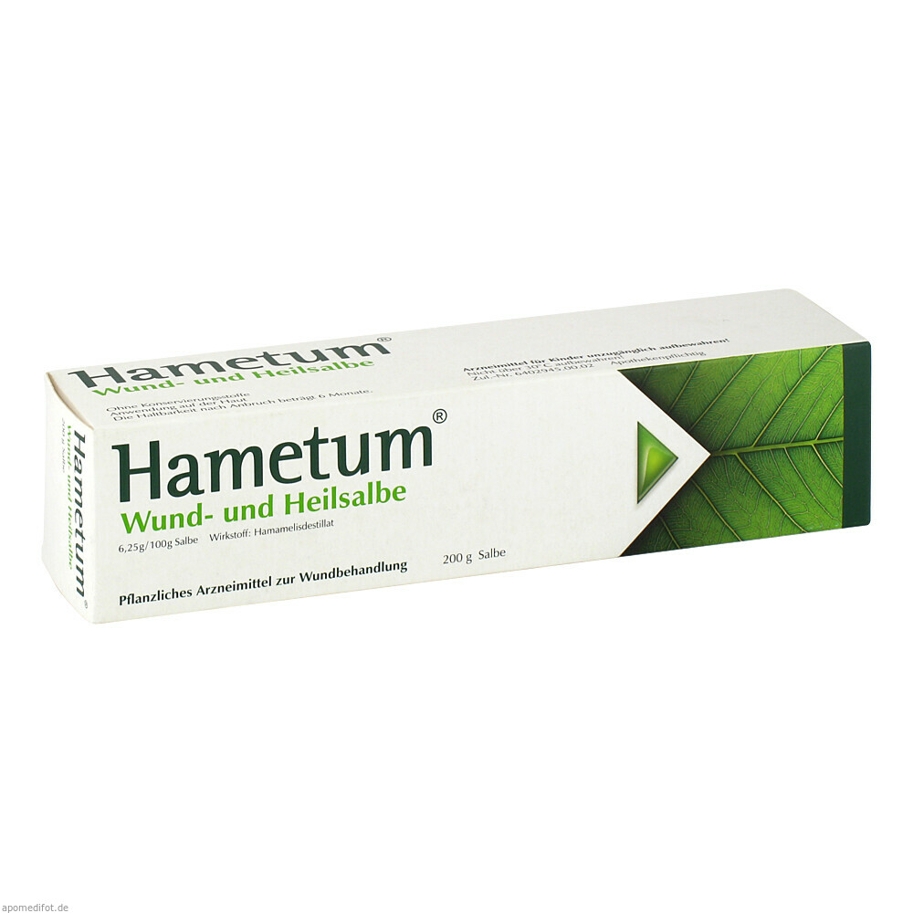 HAMETUM WUND UND HEILSALBE 200g (SCHWABE)