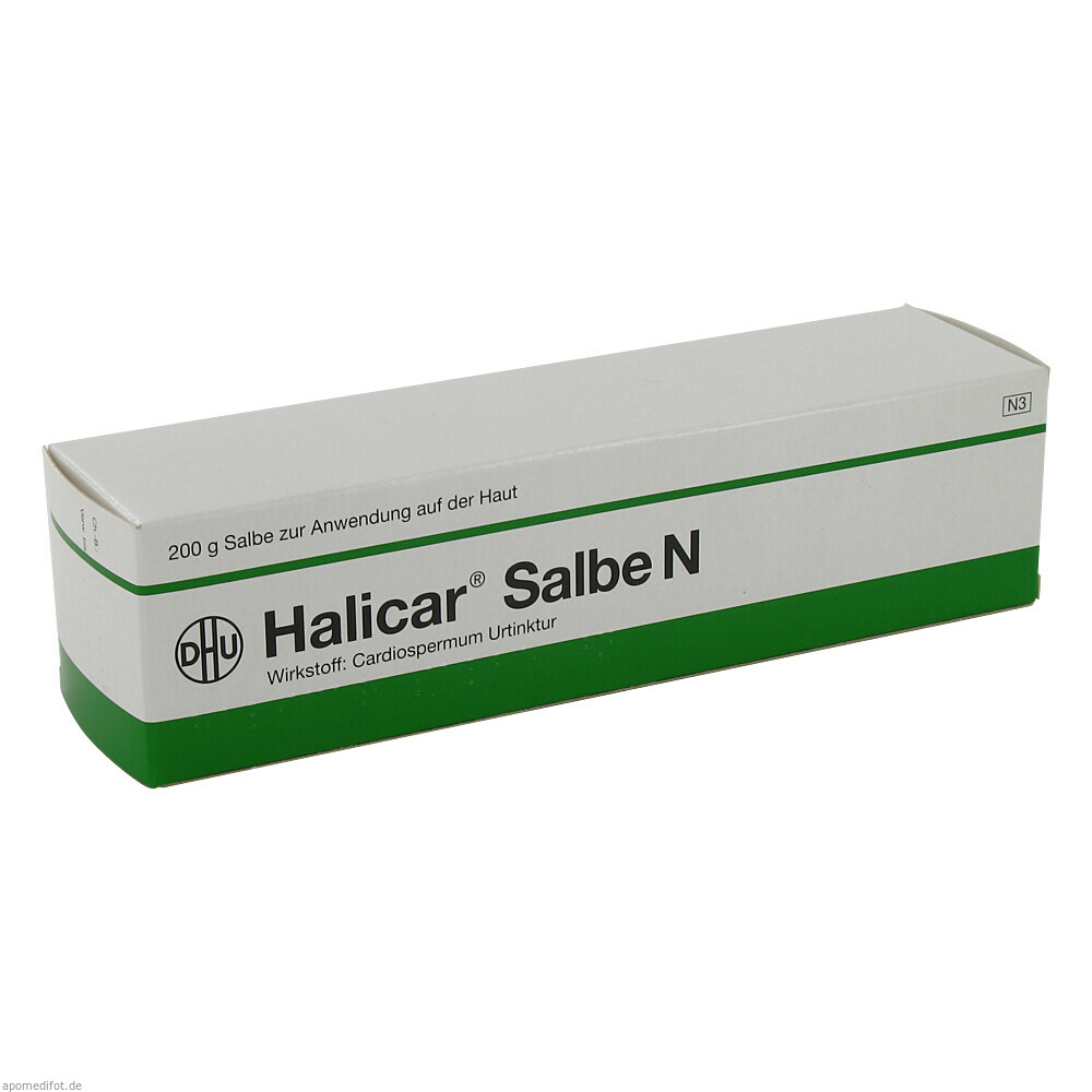 HALICAR SALBE N 200g (DHU)