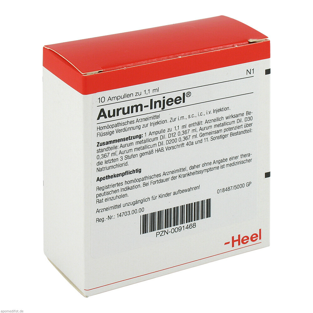 AURUM INJ 10St (HEEL)