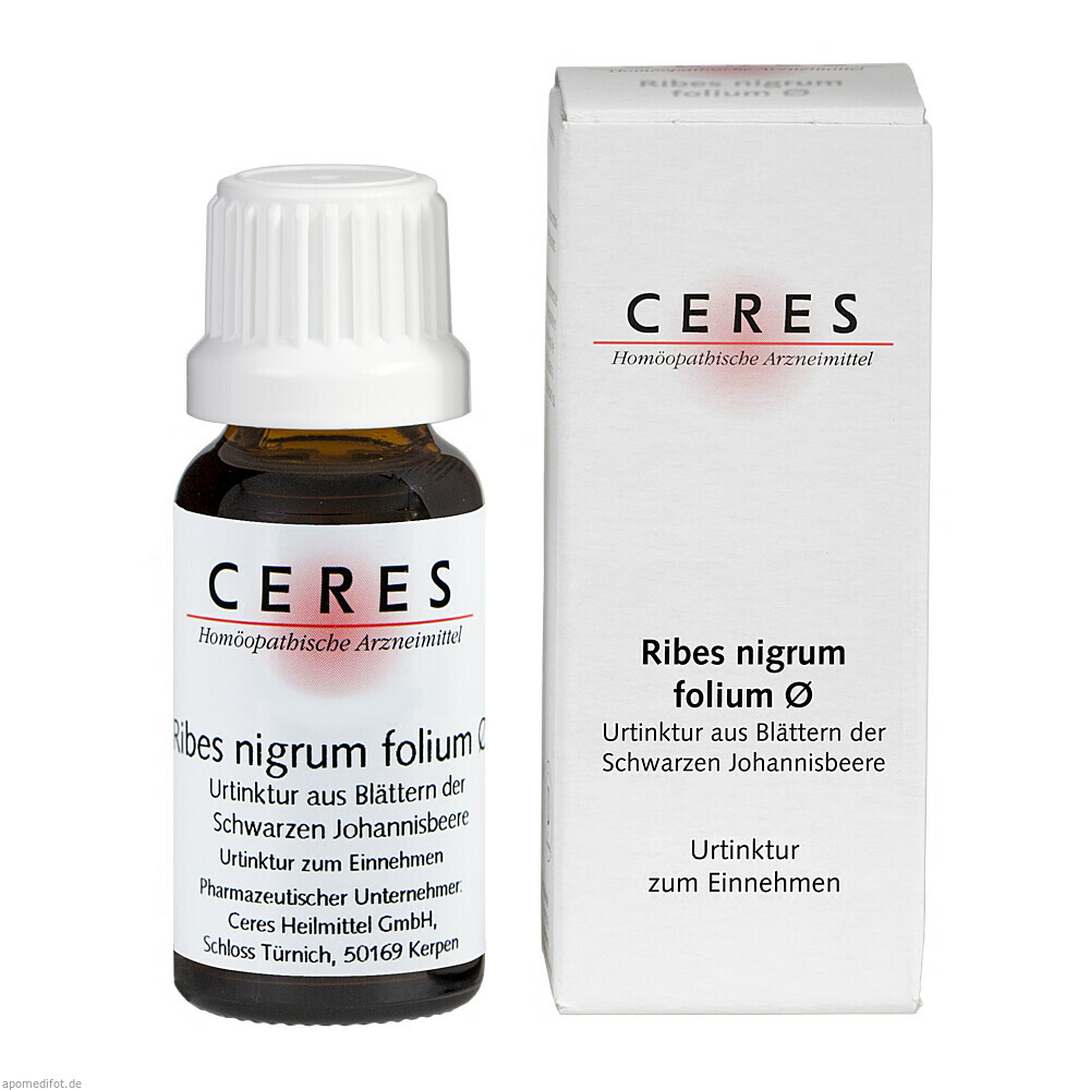 CERES RIBES NIGRUM FOLIUM 20ml (CERES)