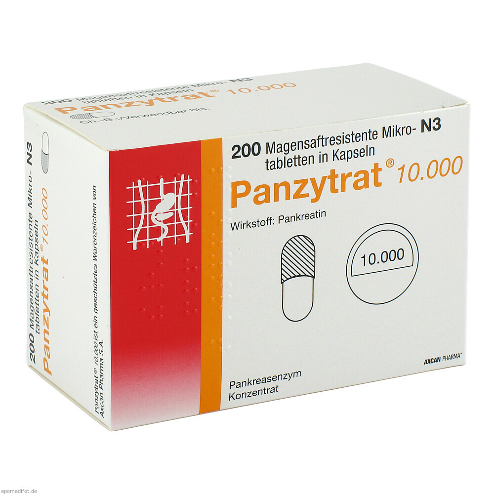 PANZYTRAT 10000 200St (ABBVIE DEUTSCHLAND)