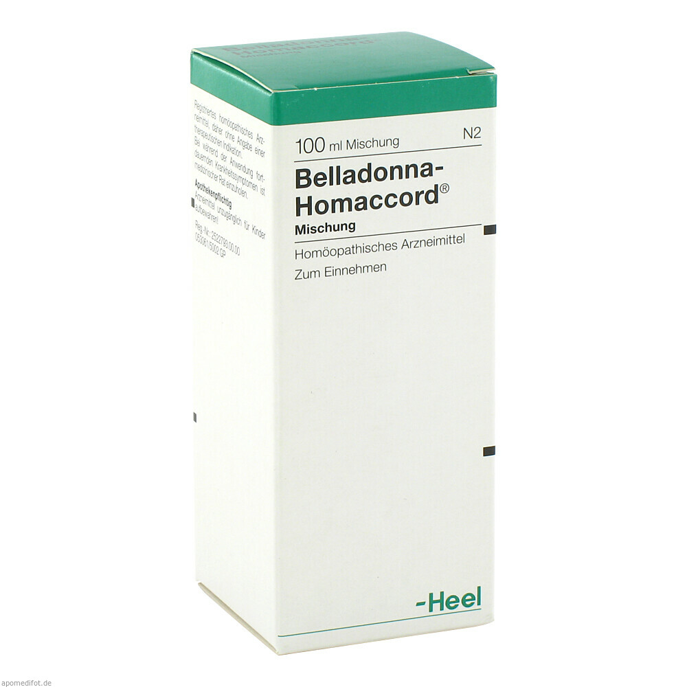 BELLADONNA HOMACCORD 100ml (HEEL)