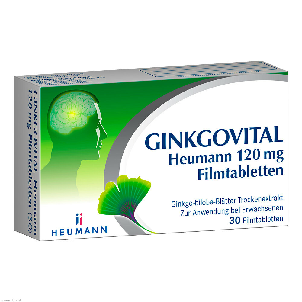 GINKGOVITAL HEUMANN 120MG 30St (HEUMANN PHARMA GENER.)