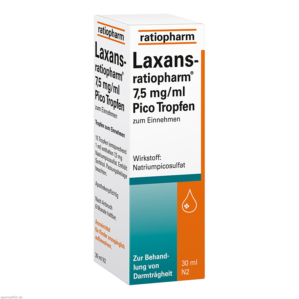 LAXANS RAT7.5MG/ML PICO TR 30ml (RATIOPHARM)