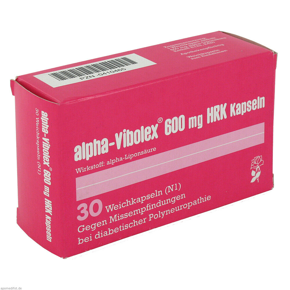 ALPHA-VIBOLEX 600MG HRK 30St (CNP PHARMA)