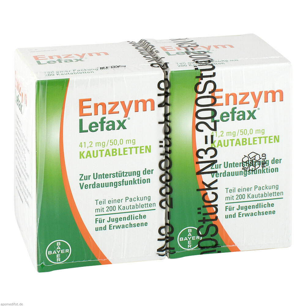 ENZYM LEFAX 200St (BAYER SELBSTMED)