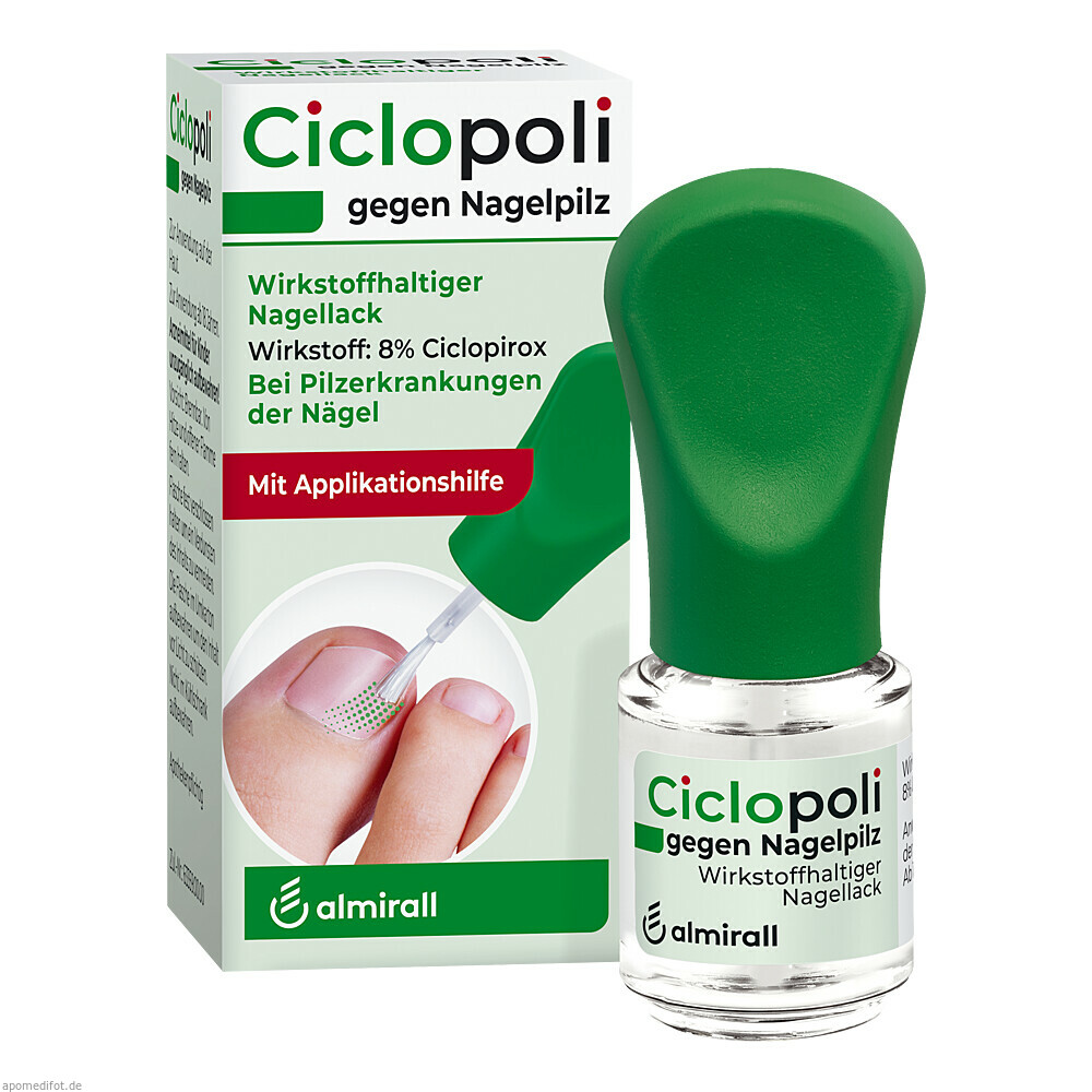 CICLOPOLI G NAGELPILZ APPL 6.6ml (ALMIRALL HERMAL)