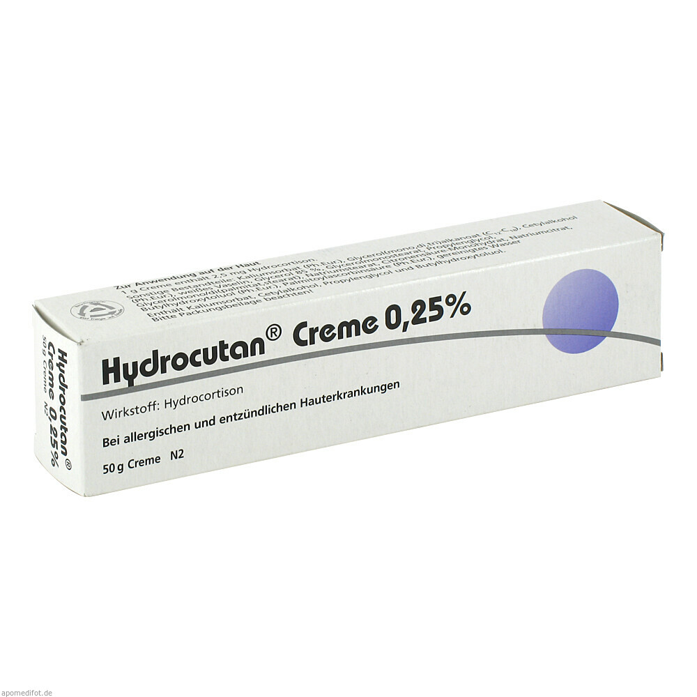 HYDROCUTAN CREME 0.25% 50g (DERMAPHARM)