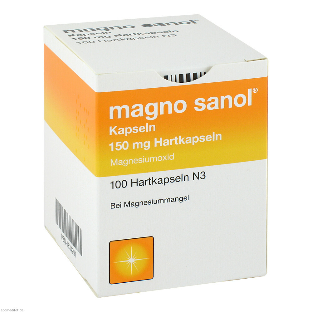 MAGNO SANOL KAPSELN 100St (APONTIS PHARMA)