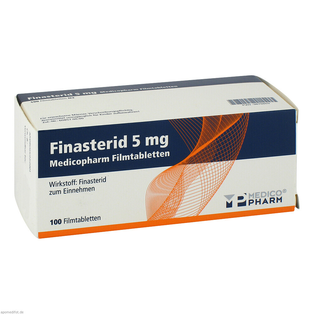 FINASTERID 5MG MEDICOPHARM 100St (MEDICOPHARM)