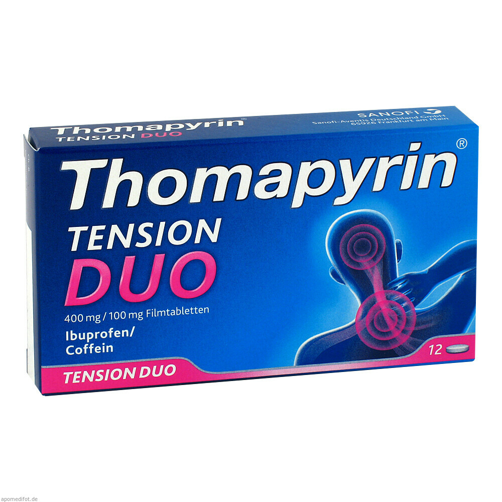 THOMAPYRIN TENSION DUO 400 12St (A. NATTERMANN & CIE)