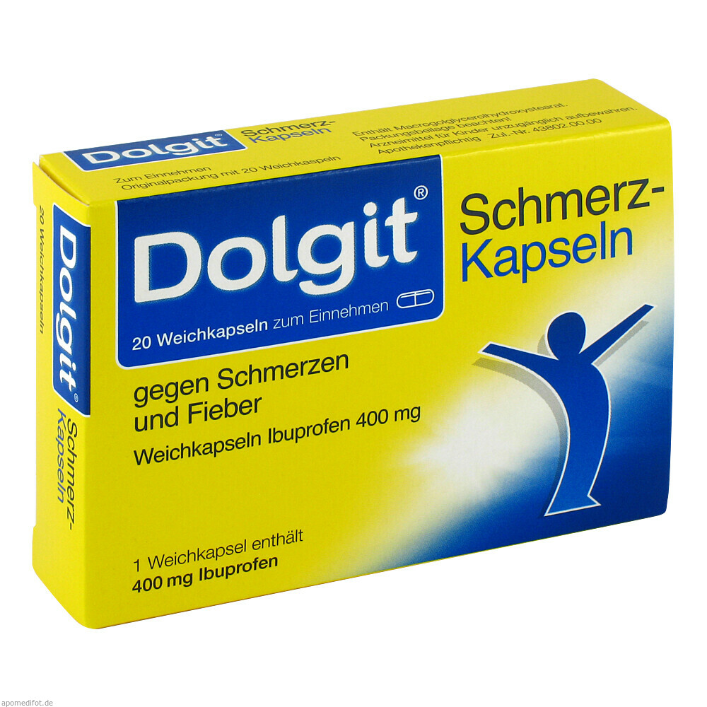 DOLGIT SCHMERZKAPSELN 20St (THEISS NAT)