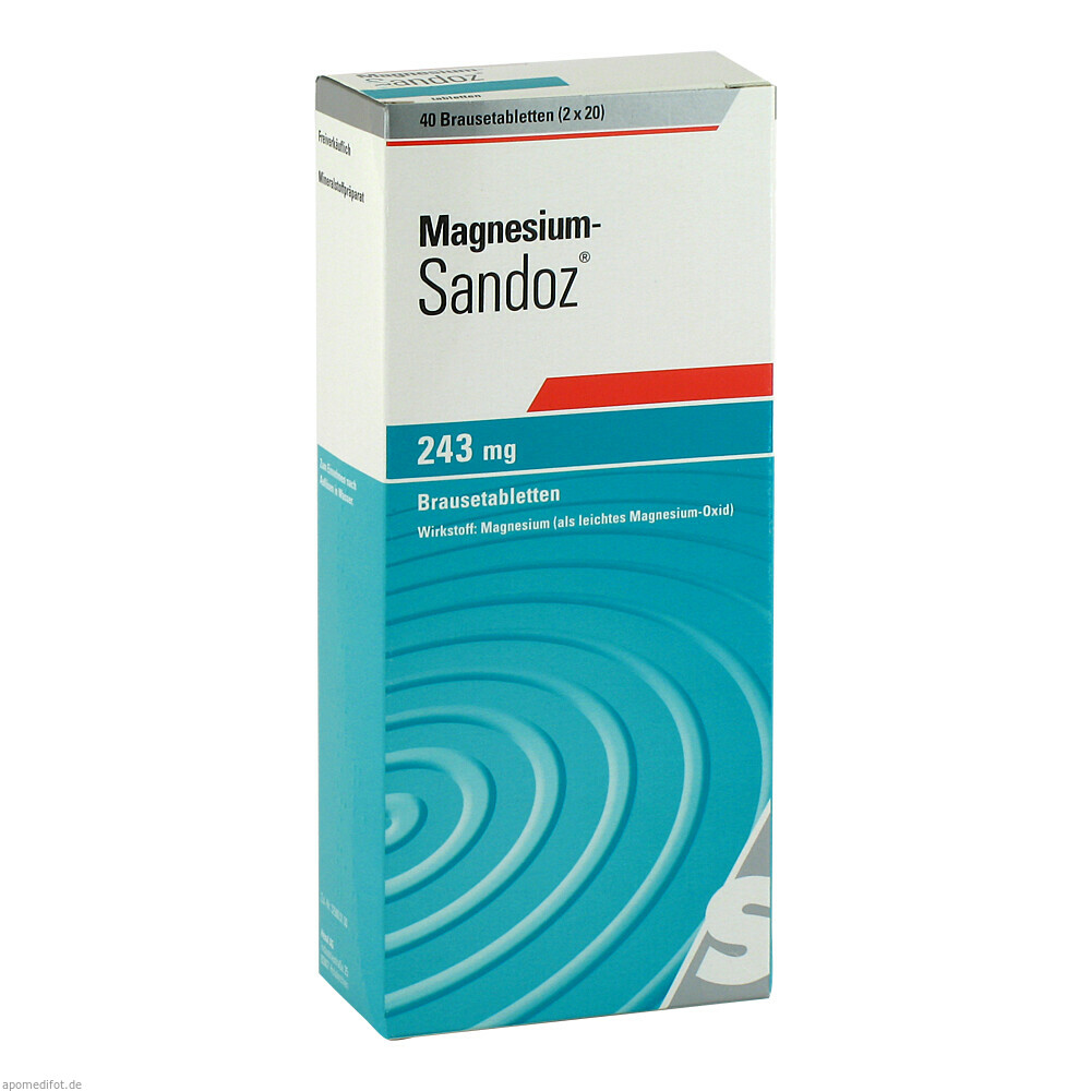 MAGNESIUM-SANDOZ 243MG 40St (HEXAL)