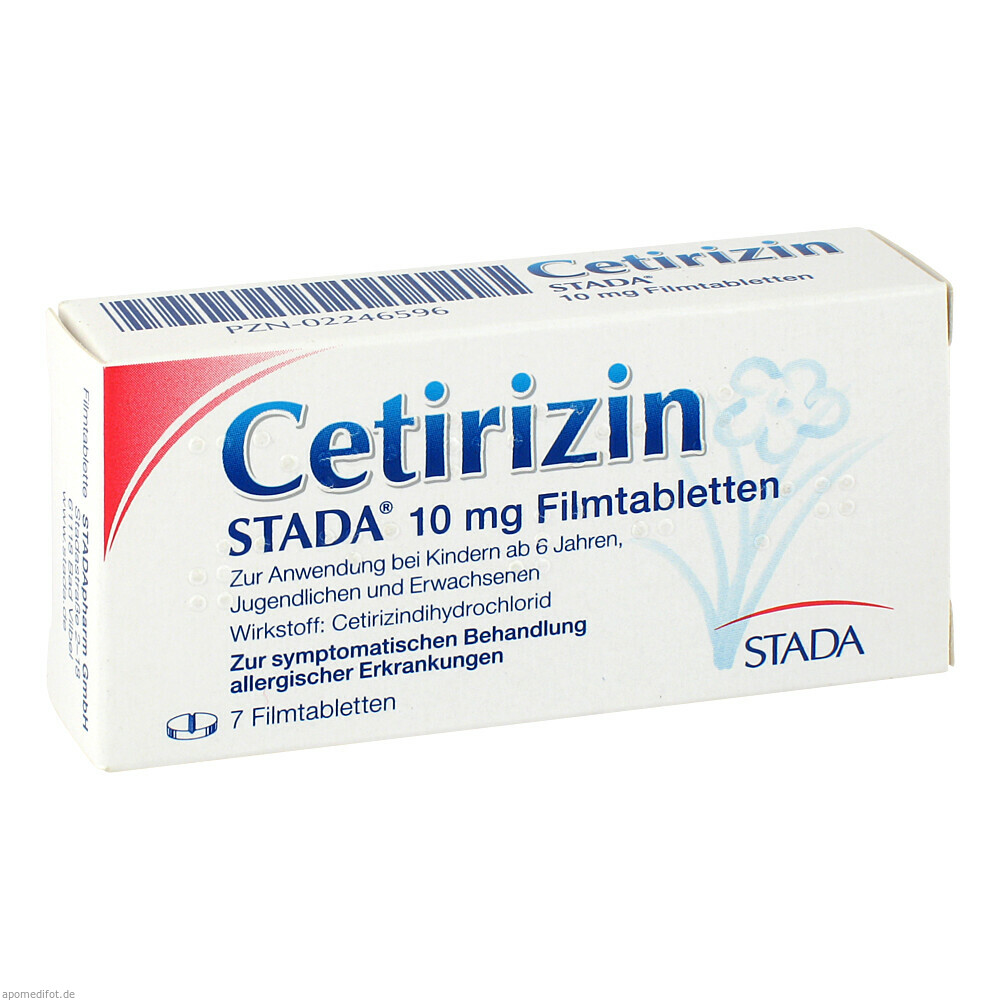 CETIRIZIN STADA 10MG 7St (STADA CONSUMER HEALTH)