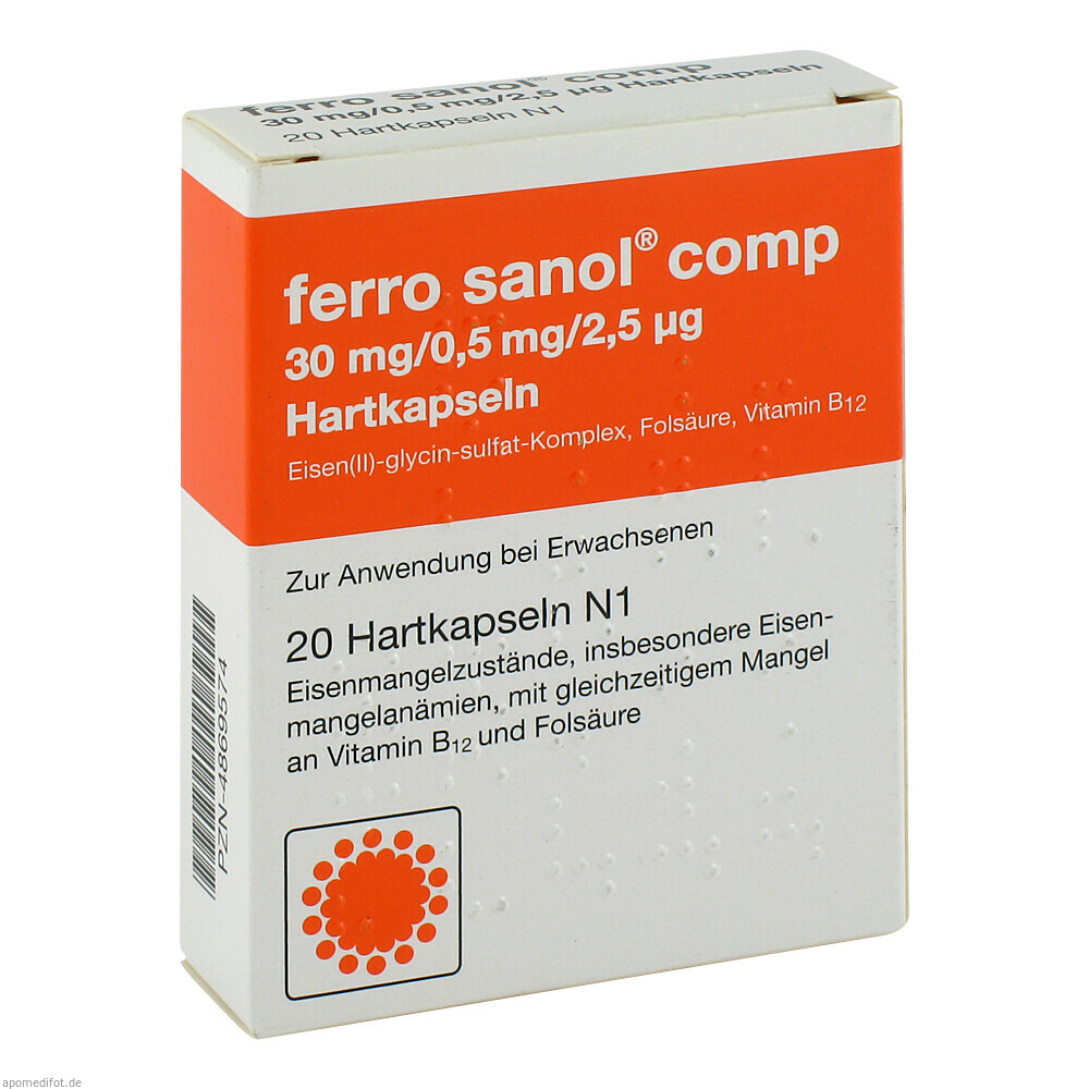 FERRO SANOL COMP 20St (UCB)