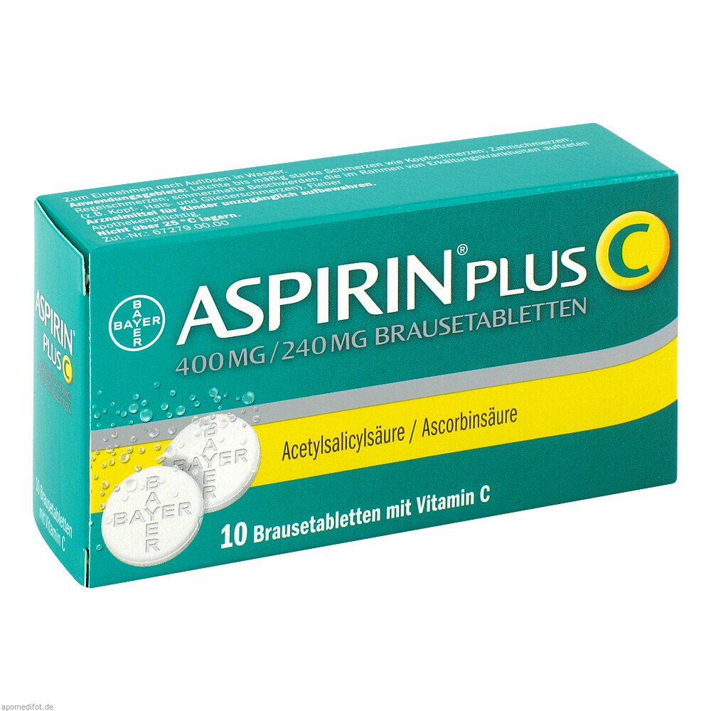 ASPIRIN PLUS C 10St (BAYER SELBSTMED)