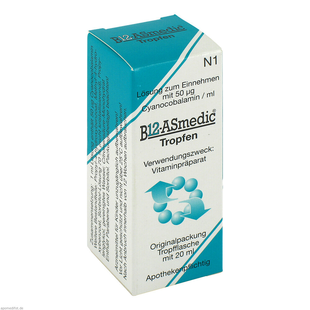 B12 ASMEDIC TROPFEN 20ml (DYCKERHOFF)