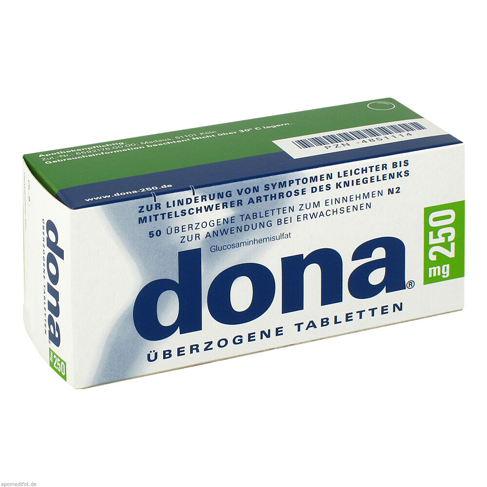 DONA 250MG 50St (VIATRIS HEALTHCARE)