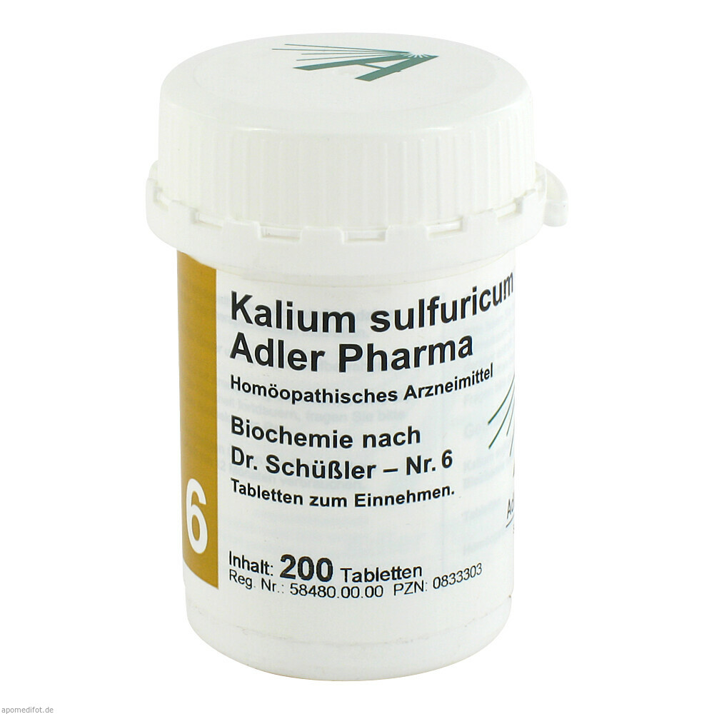 BIOCH ADLER 6 KAL SULFD6 200St (ADLER PHARMA)