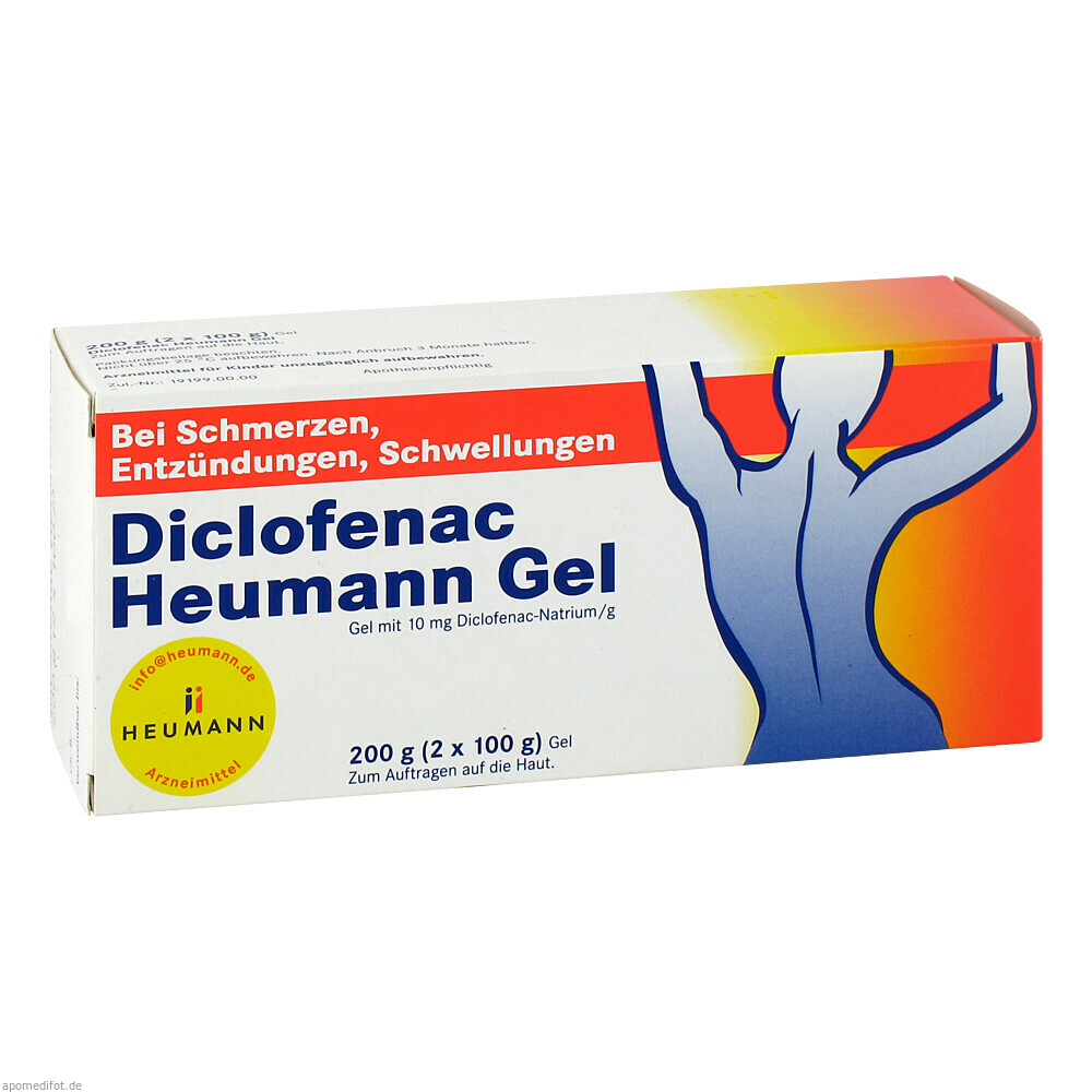 DICLOFENAC HEUMANN GEL 200g (HEUMANN PHARMA GENER.)